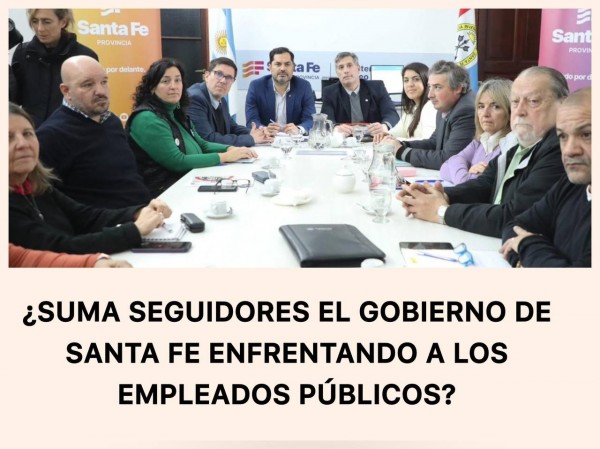 Santa Fe: cuando el empleo pblico parece que molesta