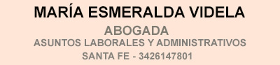MARA ESMERALDA VIDELA